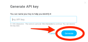 Getresponse API Key Box
