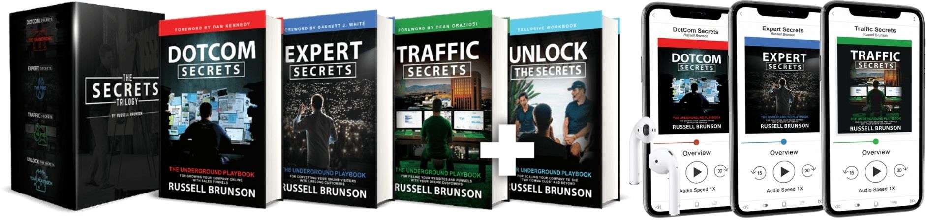 Purchase The Secrets Trilogy Books and Audiobooks
