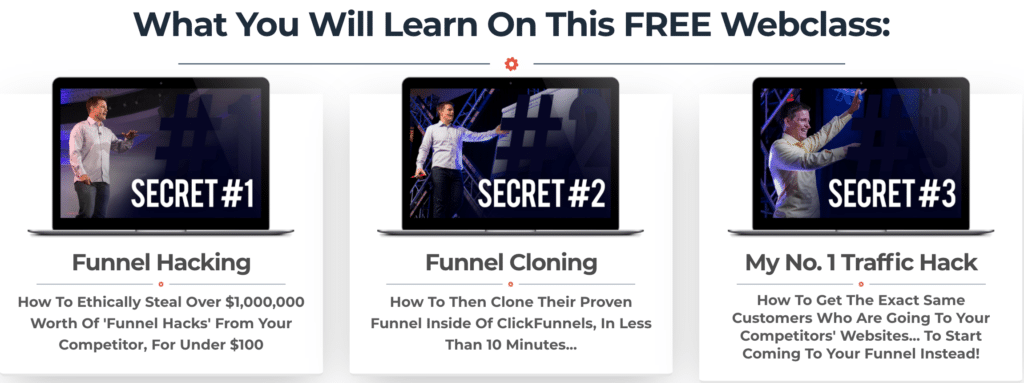Three Main Lessons In The Funnel Hacking Secrets Webinar