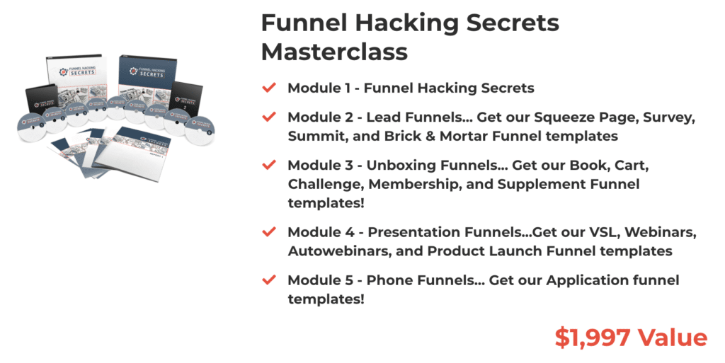Funnel Hacking Secrets Masterclass